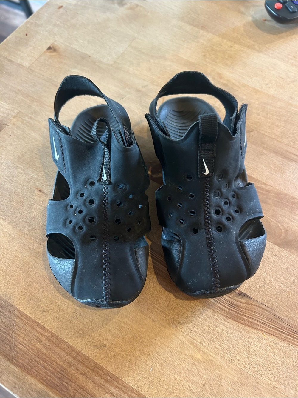 Nike Kids Black Sandals
